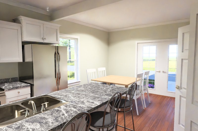 Home Plan - Interior - Kitchen 3 for Cottage House Plan #513-2487 - 2 bed, 2.5 bath