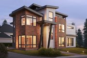 Contemporary Style House Plan - 5 Beds 5.5 Baths 4237 Sq/Ft Plan #1066-261 