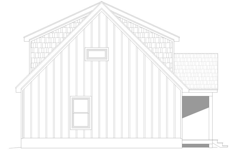 House Plan Design - Exterior - Other Elevation for Traditional House Plan #932-463 - 4 bed, 3.5 bath