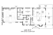 Cabin Style House Plan - 3 Beds 2.5 Baths 2124 Sq/Ft Plan #932-1342 Floor 