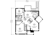 Traditional Style House Plan - 2 Beds 1 Baths 3411 Sq/Ft Plan #25-348 
