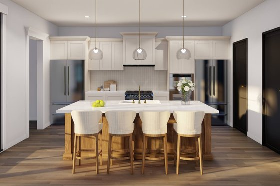 Interior - Kitchen for Farmhouse House Plan #923-273 - 4 bed, 3.5 bath