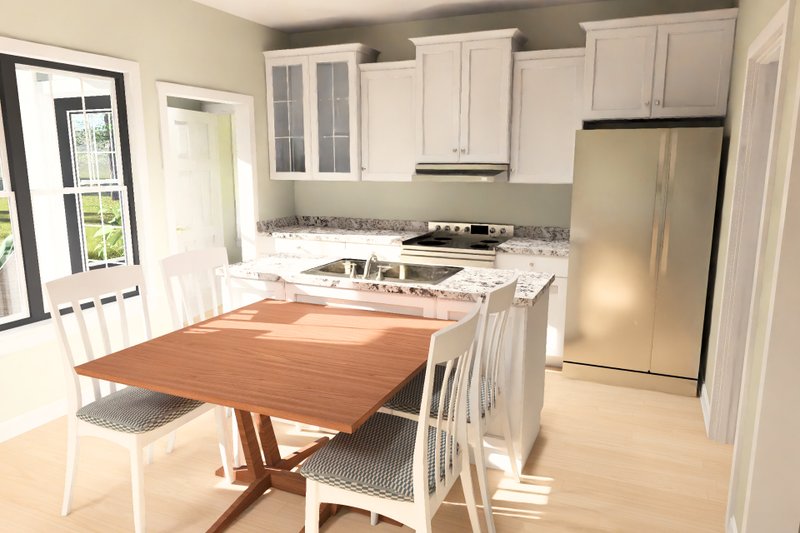 Home Plan - Interior - Kitchen for Modern House Plan #513-2486 - 4 bed, 4 bath