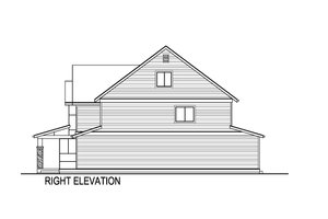 Exterior - Other Elevation 1 for Contemporary House Plan #569-86 - 5 bed, 4 bath