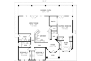 Adobe / Southwestern Style House Plan - 3 Beds 2 Baths 1959 Sq/Ft Plan #1-427 