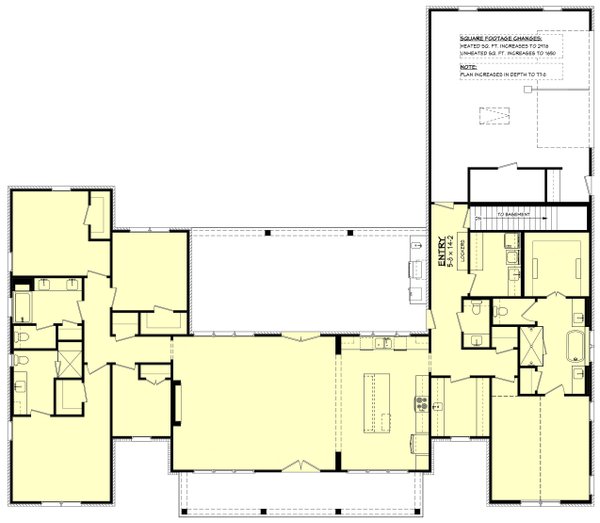 Architectural House Design - Farmhouse Floor Plan - Other Floor Plan #430-420