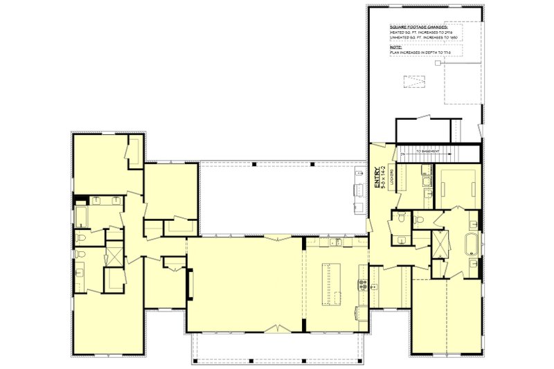Architectural House Design - Floor Plan - Other Floor for Farmhouse House Plan #430-420 - 4 bed, 3.5 bath