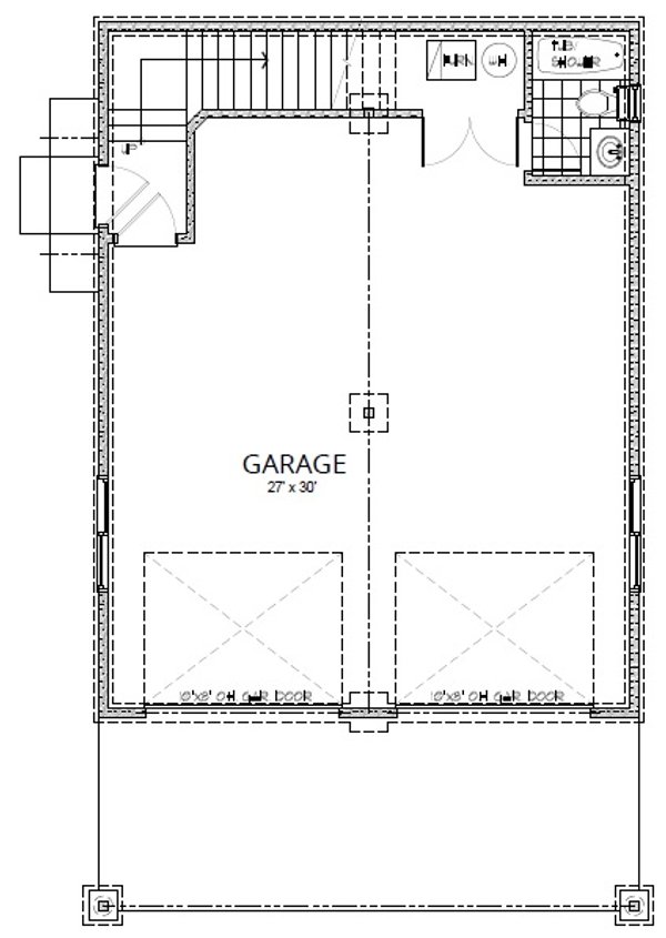 Beach Floor Plan - Main Floor Plan #112-176