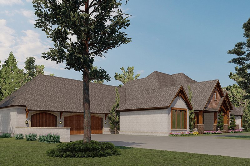 Home Plan - Exterior - Other Elevation for Craftsman House Plan #923-189 - 2 bed, 4 bath