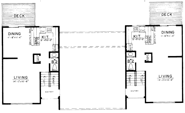 Traditional Floor Plan - Main Floor Plan #303-148