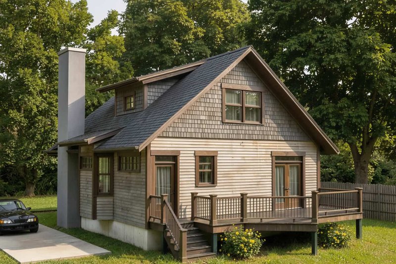 House Plan Design - Exterior - Other Elevation for Farmhouse House Plan #79-337 - 3 bed, 2.5 bath
