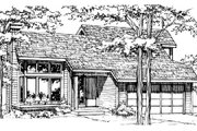 Traditional Style House Plan - 3 Beds 2 Baths 1246 Sq/Ft Plan #320-327 