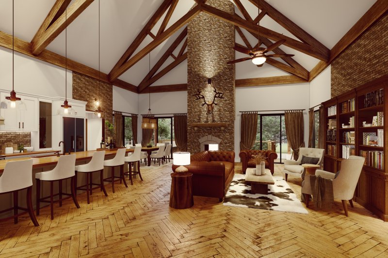 Home Plan - Interior - Other for Farmhouse House Plan #54-446 - 3 bed, 2 bath