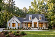 Farmhouse Style House Plan - 3 Beds 3.5 Baths 2143 Sq/Ft Plan #430-426 Exterior 