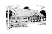 Country Style House Plan - 4 Beds 2.5 Baths 2546 Sq/Ft Plan #20-168 