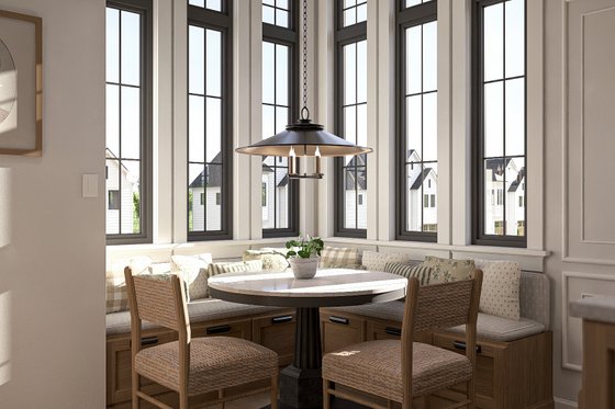 Interior - Dining Room for Cottage House Plan #455-550 - 1 bed, 1 bath