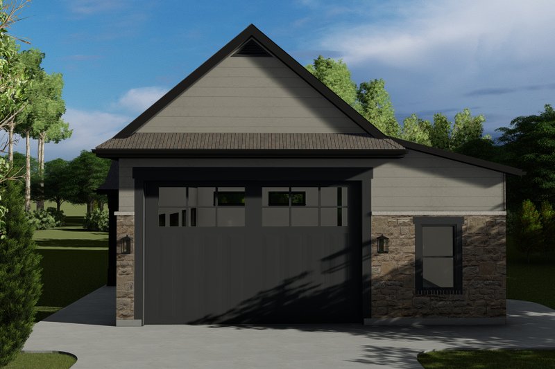 Architectural House Design - European Exterior - Front Elevation Plan #1060-73