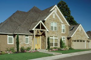 Exterior - Other Elevation for European House Plan #48-359 - 4 bed, 4 bath