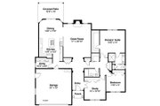 Traditional Style House Plan - 2 Beds 2 Baths 2063 Sq/Ft Plan #124-764 