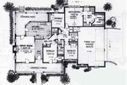 Colonial Style House Plan - 4 Beds 2.5 Baths 2118 Sq/Ft Plan #310-803 