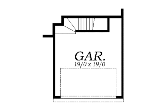 Floor Plan - Other Floor for Traditional House Plan #130-111 - 3 bed, 2.5 bath