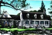 Colonial Style House Plan - 4 Beds 5.5 Baths 4299 Sq/Ft Plan #137-219 