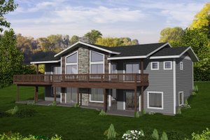 Craftsman Exterior - Front Elevation Plan #117-960