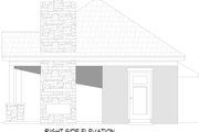 Contemporary Style House Plan - 0 Beds 1 Baths 718 Sq/Ft Plan #932-1025 