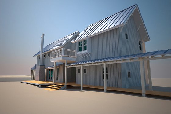 Modern style, Beach design, by Ross Anderson, elevation photo