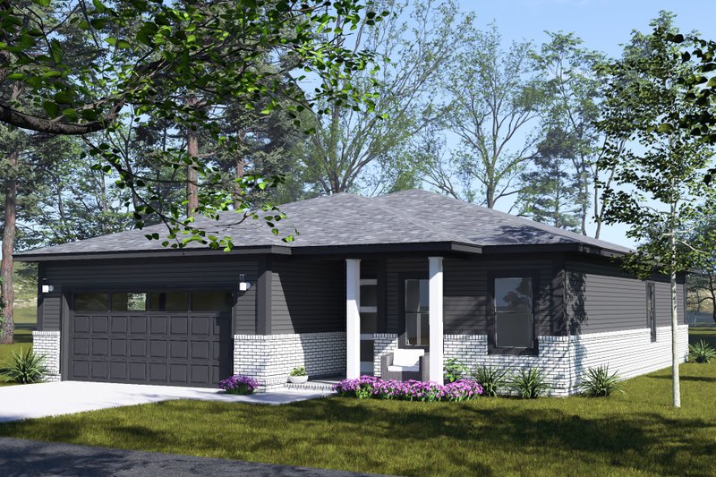 Architectural House Design - Exterior - Other Elevation for Modern House Plan #513-2454 - 3 bed, 2.5 bath