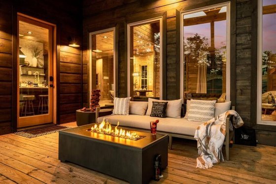 Exterior - Other Elevation 3 for Cabin House Plan #123-118 - 5 bed, 5 bath