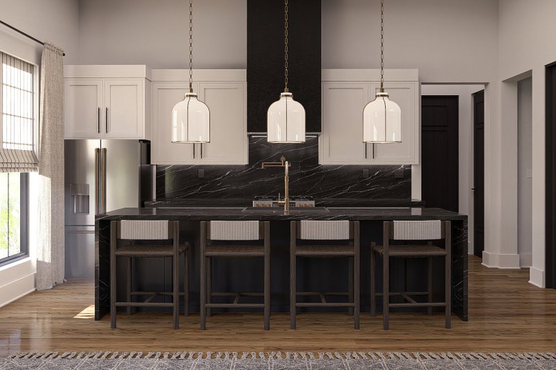 Home Plan - Interior - Kitchen 3 for Barndominium House Plan #455-459 - 2 bed, 2 bath
