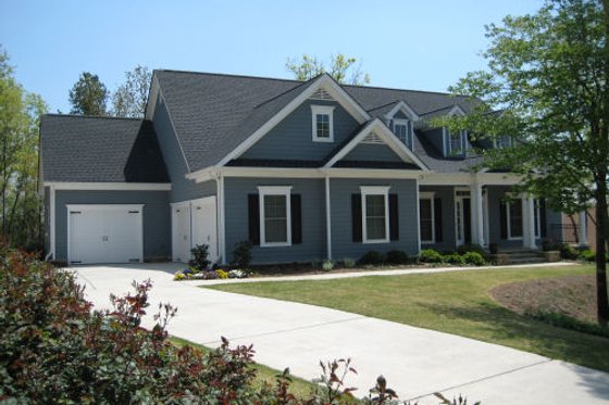 Exterior - Other Elevation 1 for Country House Plan #437-40 - 4 bed, 3.5 bath
