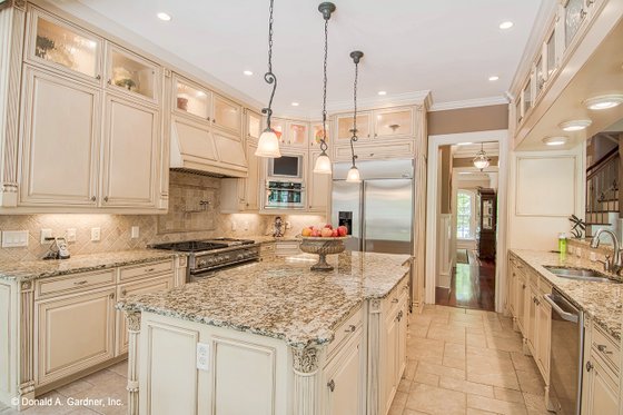 Interior - Kitchen for European House Plan #929-479 - 5 bed, 4.5 bath