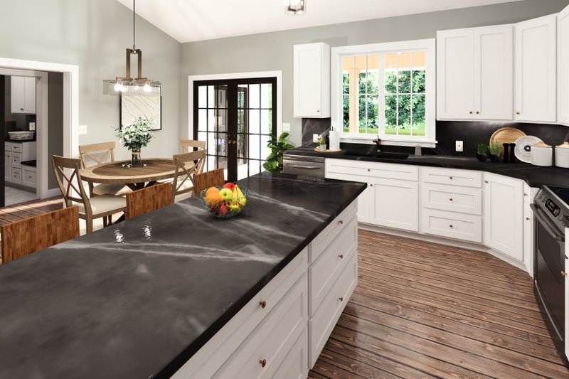 Dream House Plan - Interior - Kitchen for Farmhouse House Plan #44-306 - 3 bed, 2 bath