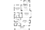 Bungalow Style House Plan - 3 Beds 2.5 Baths 1777 Sq/Ft Plan #48-646 