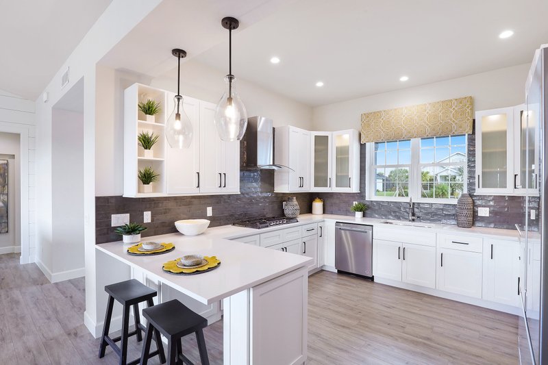 Home Plan - Interior - Kitchen 1 for Farmhouse House Plan #938-113 - 3 bed, 3 bath