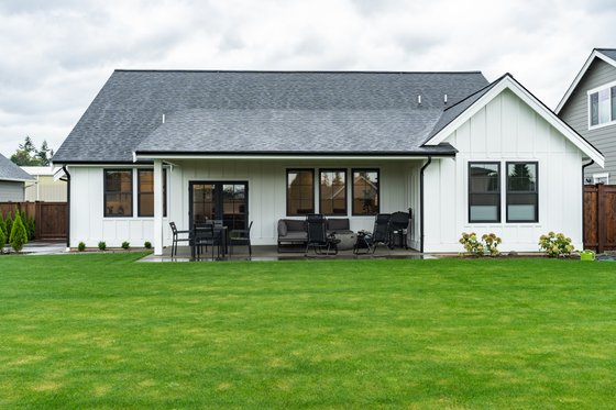 Exterior - Rear Elevation 5 for Farmhouse House Plan #1070-21 - 3 bed, 2 bath