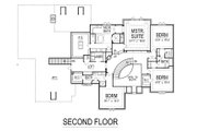 European Style House Plan - 5 Beds 6 Baths 8311 Sq/Ft Plan #458-23 