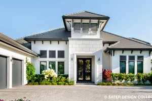 Exterior - Front Elevation 3 for Contemporary House Plan #930-477 - 4 bed, 5 bath