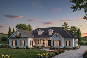 Dream House Plan - Exterior - Front Elevation for Country House Plan #21-657 - 4 bed, 3 bath
