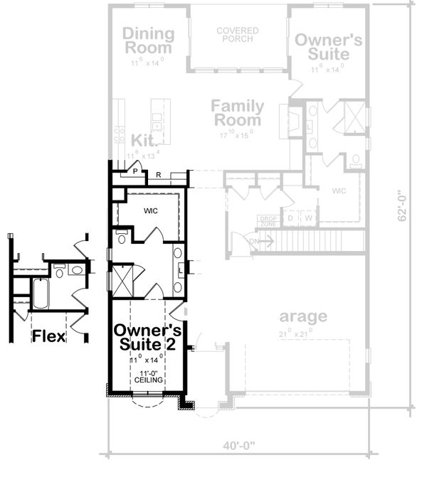 Home Plan - European Floor Plan - Other Floor Plan #20-2409