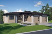 Modern Style House Plan - 2 Beds 2.5 Baths 1903 Sq/Ft Plan #1100-31 