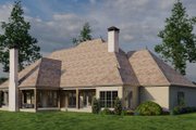 European Style House Plan - 4 Beds 3.5 Baths 4808 Sq/Ft Plan #923-392 