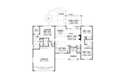 Craftsman Style House Plan - 3 Beds 2 Baths 1592 Sq/Ft Plan #929-1127 