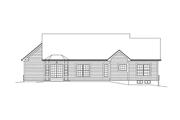 Ranch Style House Plan - 3 Beds 2 Baths 1562 Sq/Ft Plan #57-623 