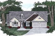 Traditional Style House Plan - 4 Beds 3 Baths 2645 Sq/Ft Plan #129-130 