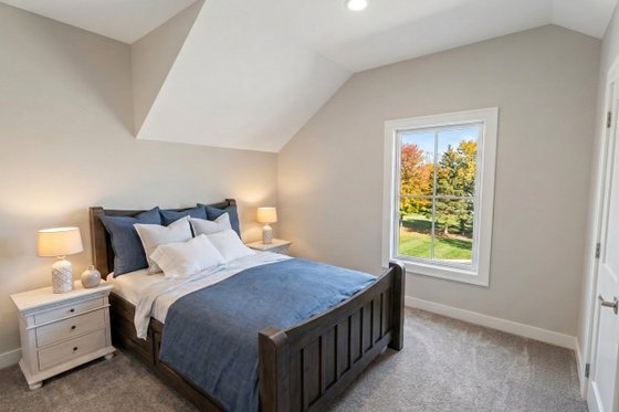 Interior - Bedroom 2 for Farmhouse House Plan #51-1549 - 4 bed, 3.5 bath
