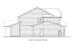 Exterior - Other Elevation 1 for Farmhouse House Plan #1100-29 - 3 bed, 2.5 bath
