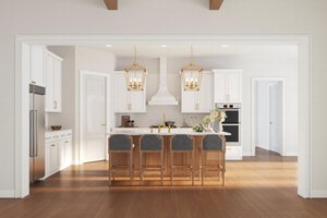 Interior - Kitchen for Farmhouse House Plan #1117-45 - 4 bed, 3 bath